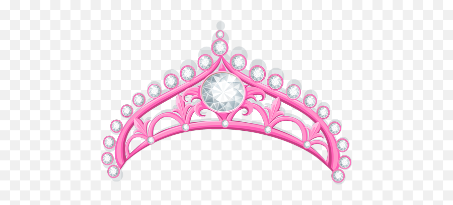 Pink Crown Tiara Royal Queen Princess Diamond Clipart Emoji,Diamond Crown Png