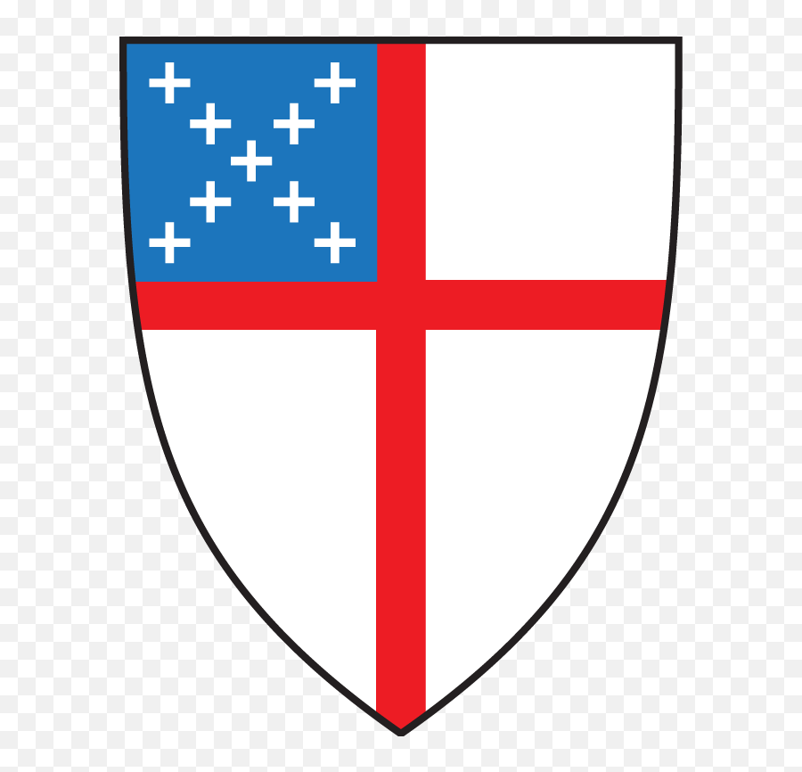 Christian Clipart Shield - Episcopal Church Shield Png Episcopal Church Shield Emoji,Christian Clipart