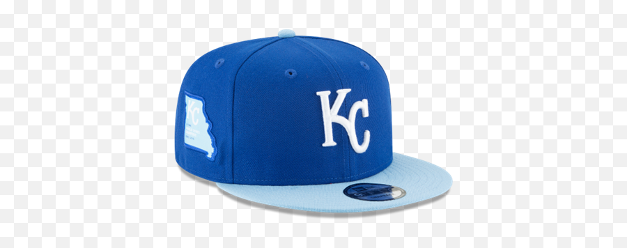 Kansas City Royals New Era Flat - Bill Snapback Cap U2014 On The Ball Sports Emoji,Kansas City Royals Logo