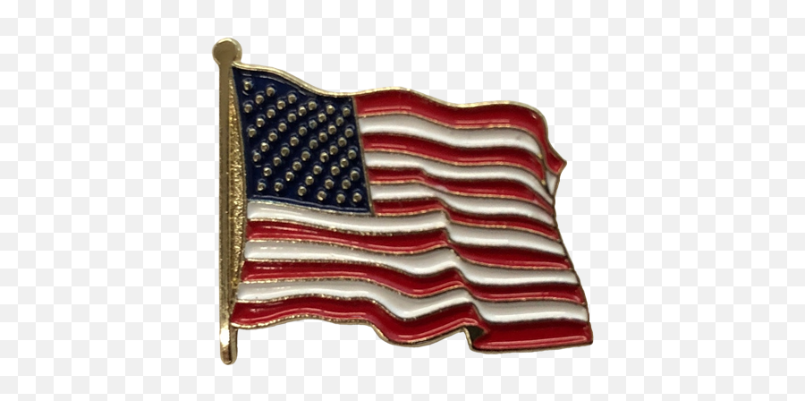 Download American Flag Pin - Transparent Flag Pin Png Emoji,American Flag Transparent Background