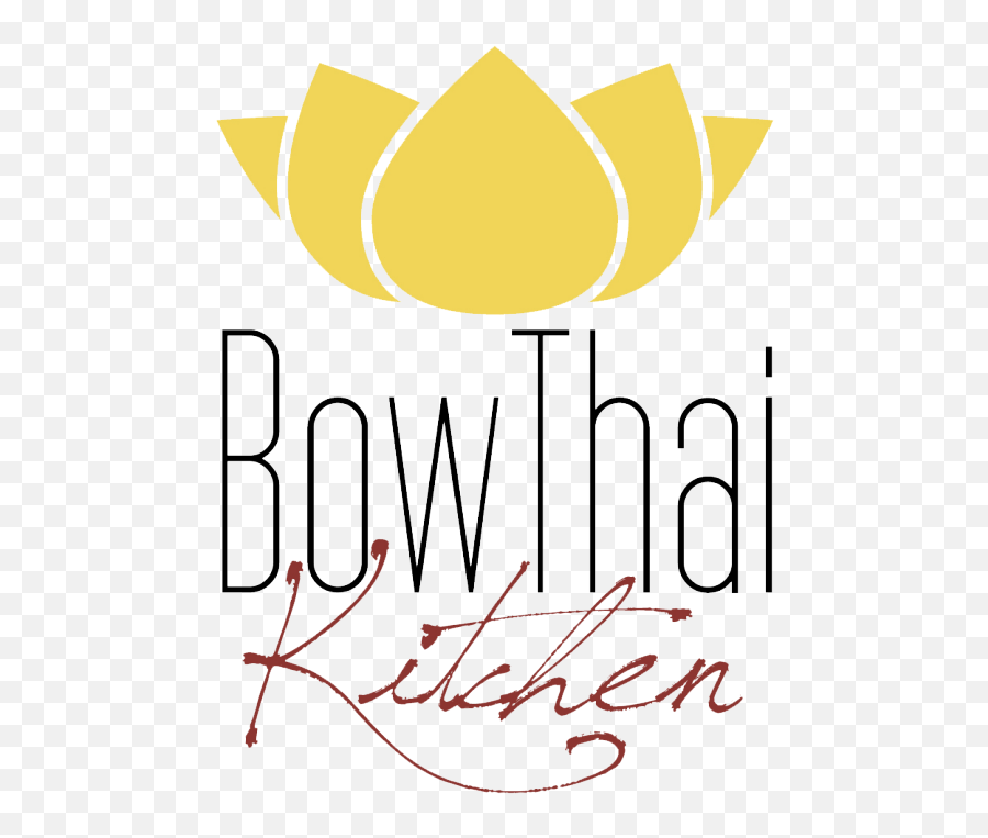 Bow Thai Kitchen Logo By Marcos Sola At Coroflotcom - Language Emoji,Kitchen Logo