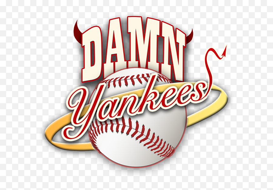Download Damn Yankees Logo Square - Baseball Birthday Card Sayings Emoji,Yankees Logo Png