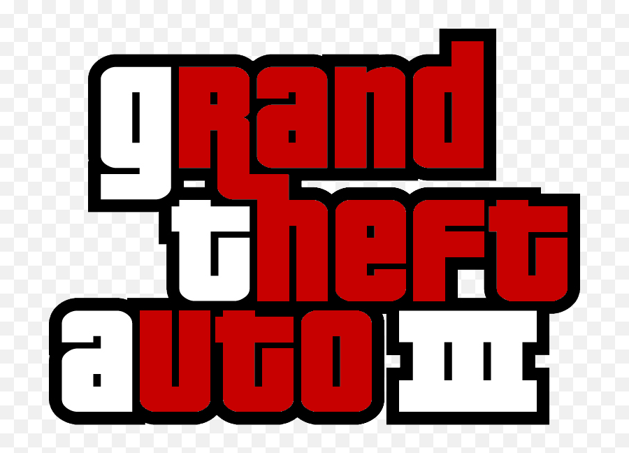 Grand Theft Auto Iii - Gta 3 Logo Png Full Size Png Emoji,Gta Logo