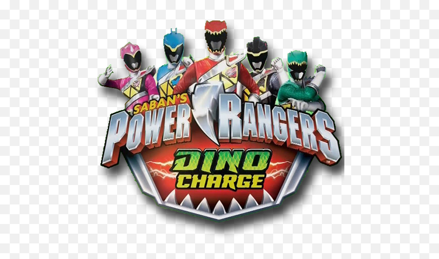 About New Power Rangers Dino Charge - Game Images Hd Power Rangers Cake Toppers Emoji,Power Ranger Logo