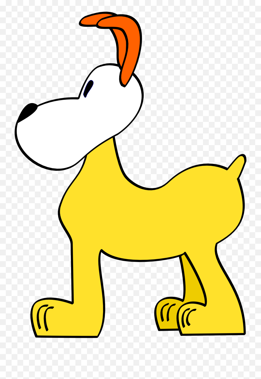 Free Clipart Dog Funny Shilouette Martin74 - Clipart Yellow Dog Emoji,Free Clipart Dog