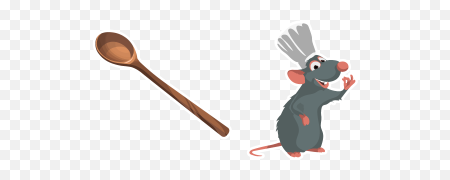 Ratatouille Remy Cursor - Remy Ratatouille Cartoon Emoji,Ratatouille Logo