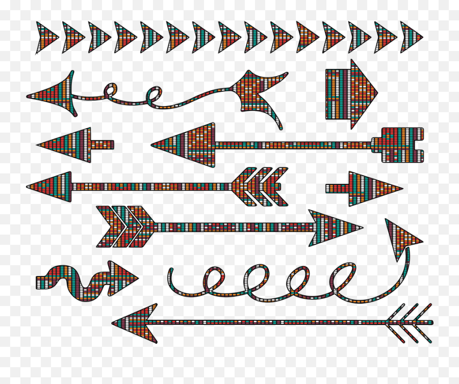 Arrows Tribal Boho - Free Vector Graphic On Pixabay Emoji,Boho Png