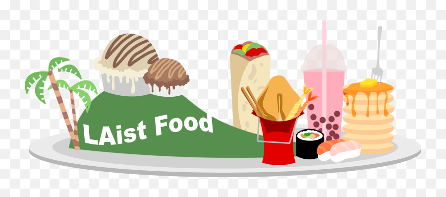 Laist - Foodlogos Kitty Luo Language Emoji,Food Logos