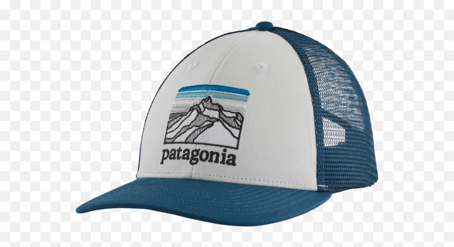 Line Logo Ridge Lopro Trucker Hat - Patagonia Gorra Line Logo Ridge Lopro Dolomite Blue Emoji,Patagonia Logo