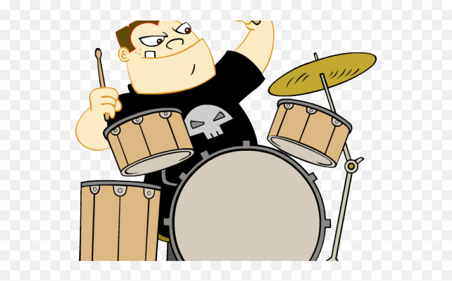 Drum Clipart Drumsclip - Band Plays Emoji,Drum Clipart