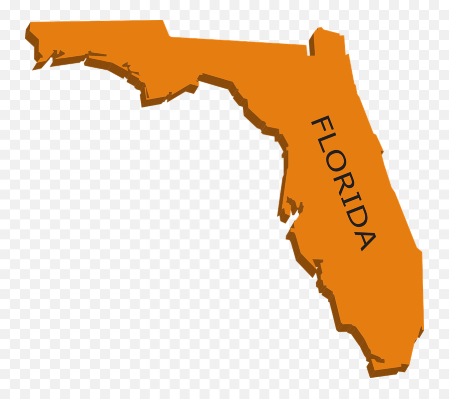 Logo - Map Florida Clip Art Emoji,Florida Logo