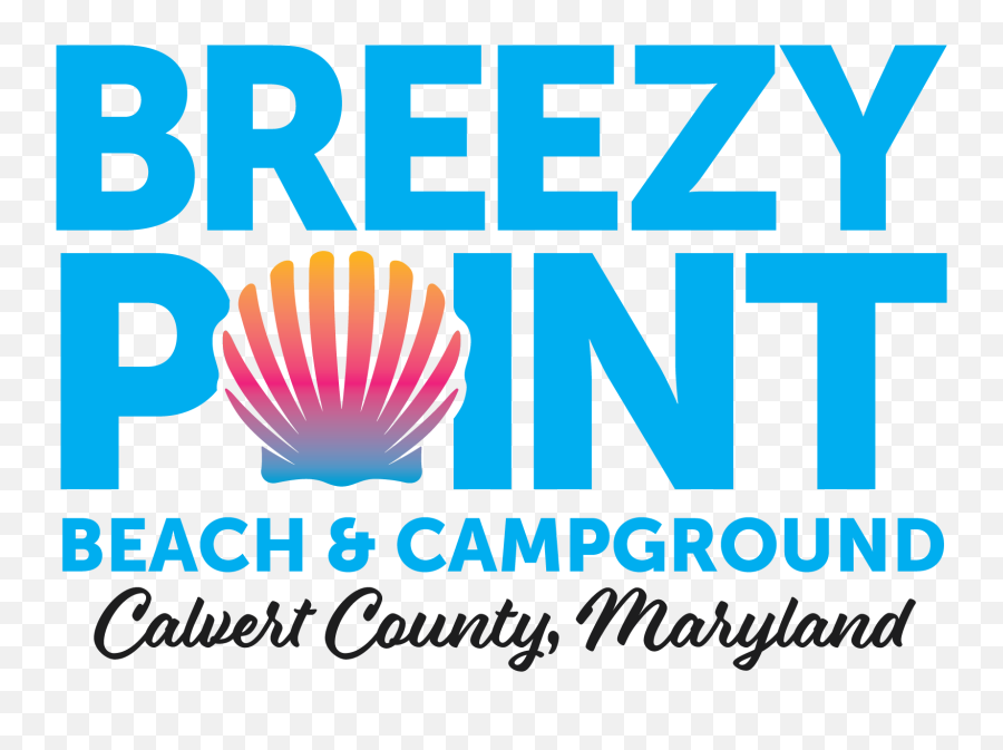 Breezy Point Beach U0026 Campground Logo On Behance Emoji,Campground Logo