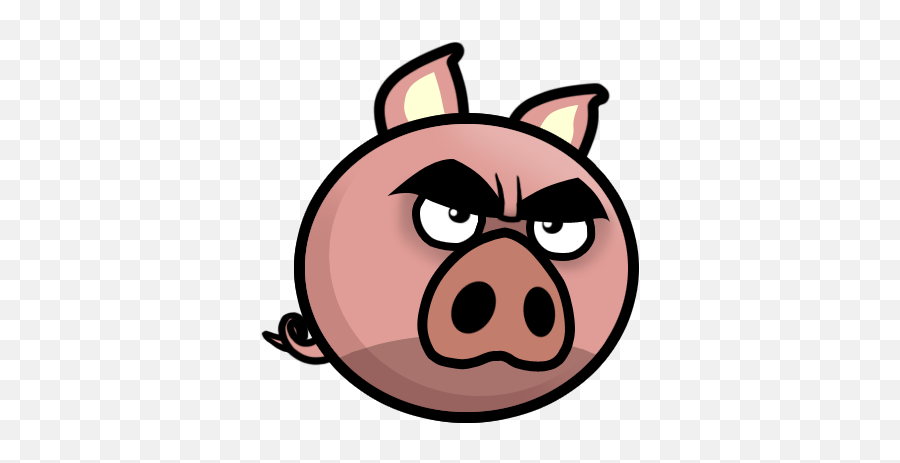 Download Evil Pig Cartoon Png Image With No Background - Angry Pig Transparent Background Emoji,Peppa Pig Clipart