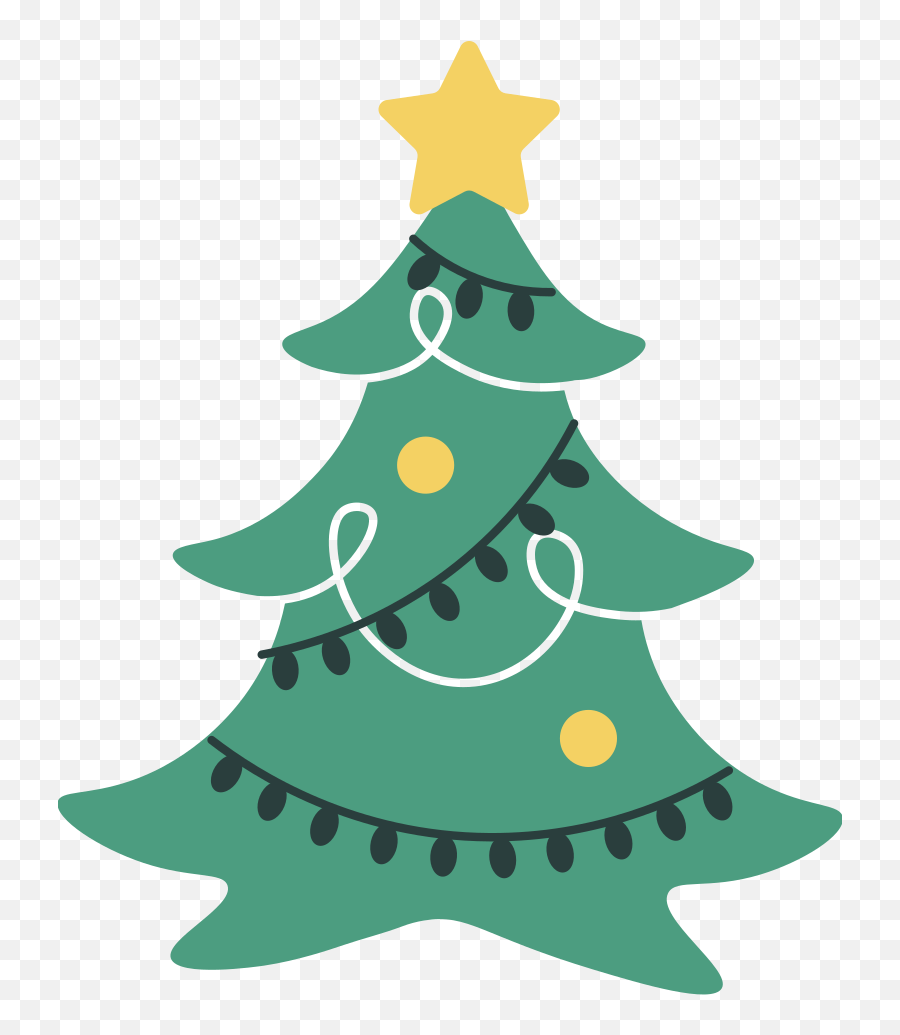 Style Christmas Tree Images In Png And Svg Icons8 Emoji,Christmas Moose Clipart