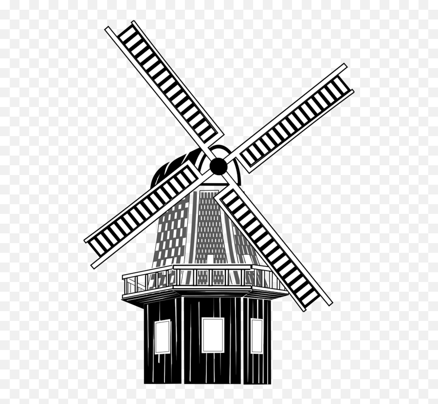 Png Clipart - Cartoon Windmill Animal Farm Emoji,Windmill Clipart