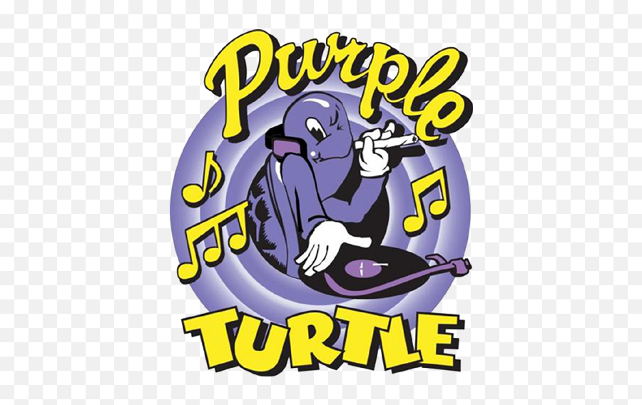 Purple Turtle - Purple Turtle Reading Logo Emoji,Turtle Logo