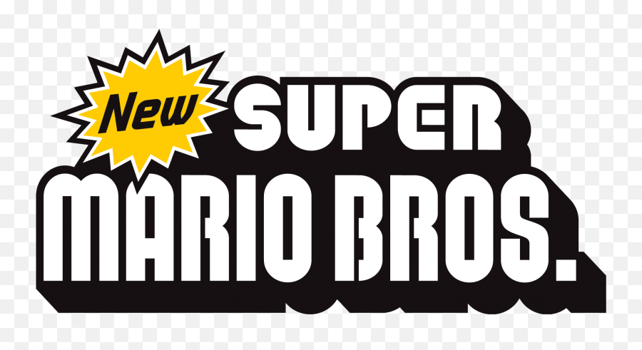 Mario Bros Super Mario Bros And Super Mario - Clipart Best Süper Mario Bros Logo Emoji,Mario Clipart