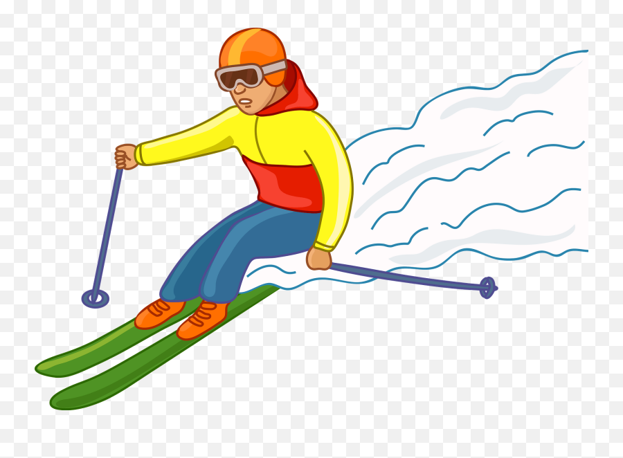 Skier Clipart - Ski Boot Emoji,Ski Clipart