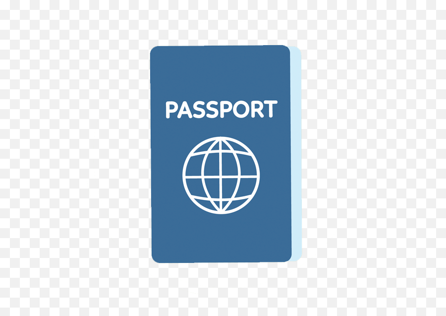 Passport Clipart Transparent Passport - Us Passport Cartoon No Background Emoji,Passport Clipart