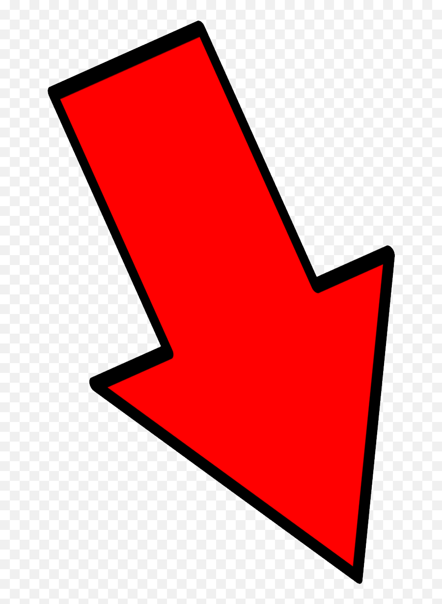 Red Arrow Png - Red Arrow Down Right Png Emoji,Flecha Png