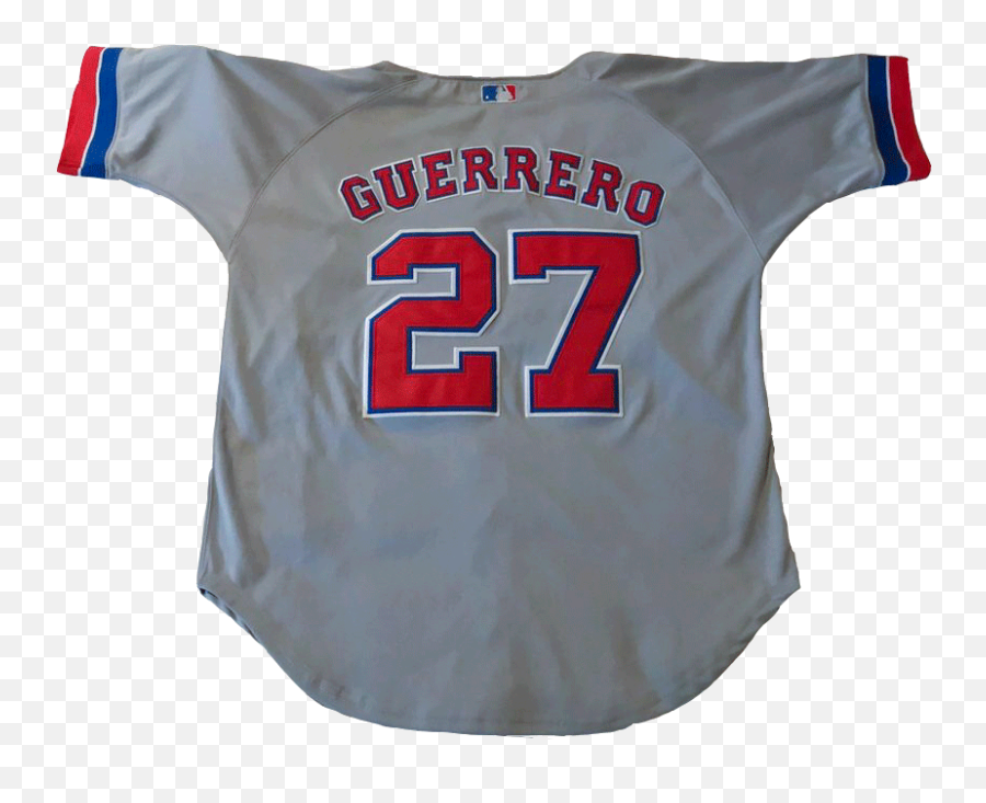Vladimir Guerrero - Montreal Expos Baseball Jersey Guerrero Expos Jersey Signed Emoji,Montreal Expos Logo