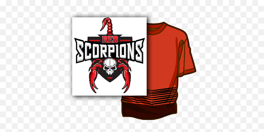 Red Scorpions Vs Bazinga - 6 8 Language Emoji,Scorpions Logo