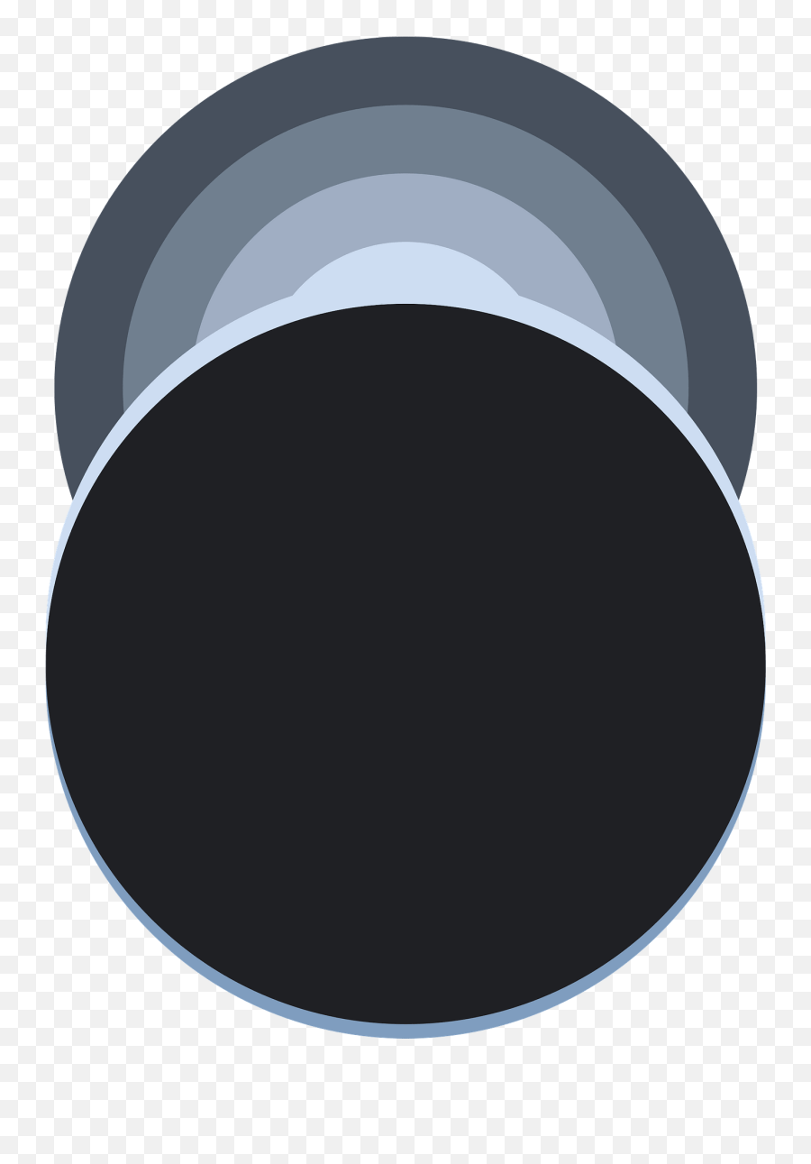 Solar Eclipse Clipart - Dot Emoji,Eclipse Clipart