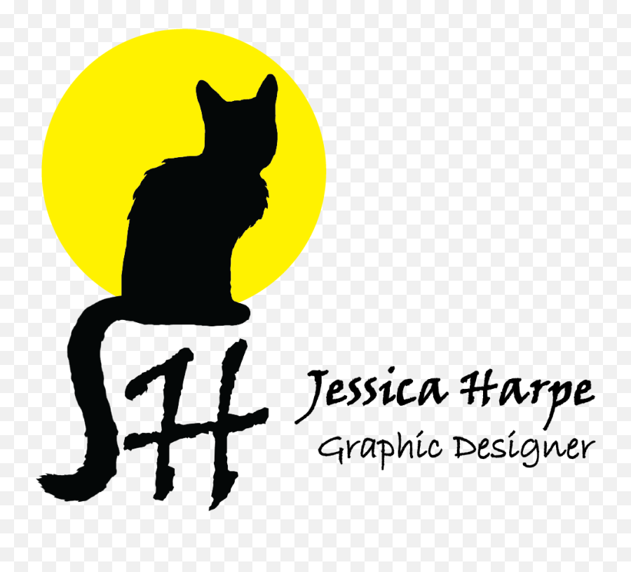 Jessica Harpe - Language Emoji,Graphic Designer Personal Logo