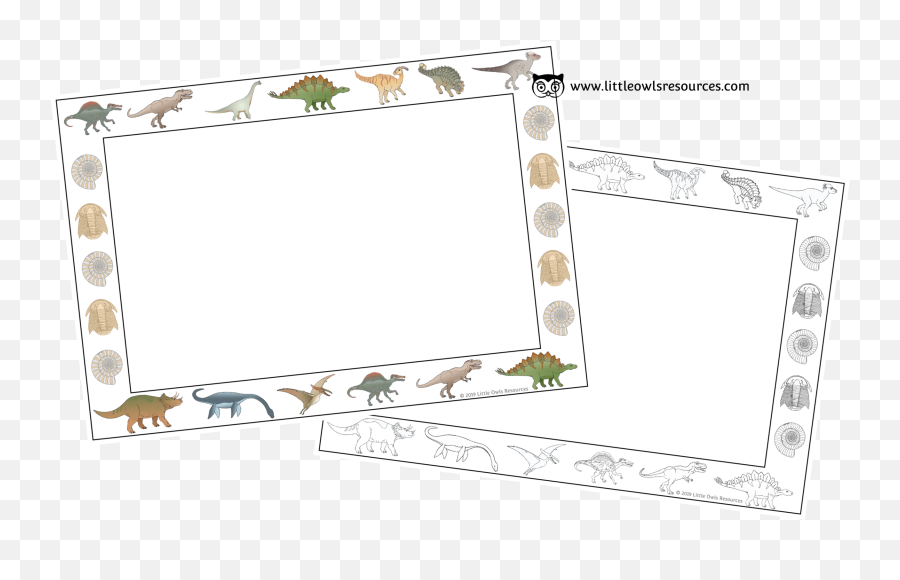 Free Dinosaur Border Sheets Printable Emoji,Dinosaur Footprint Clipart
