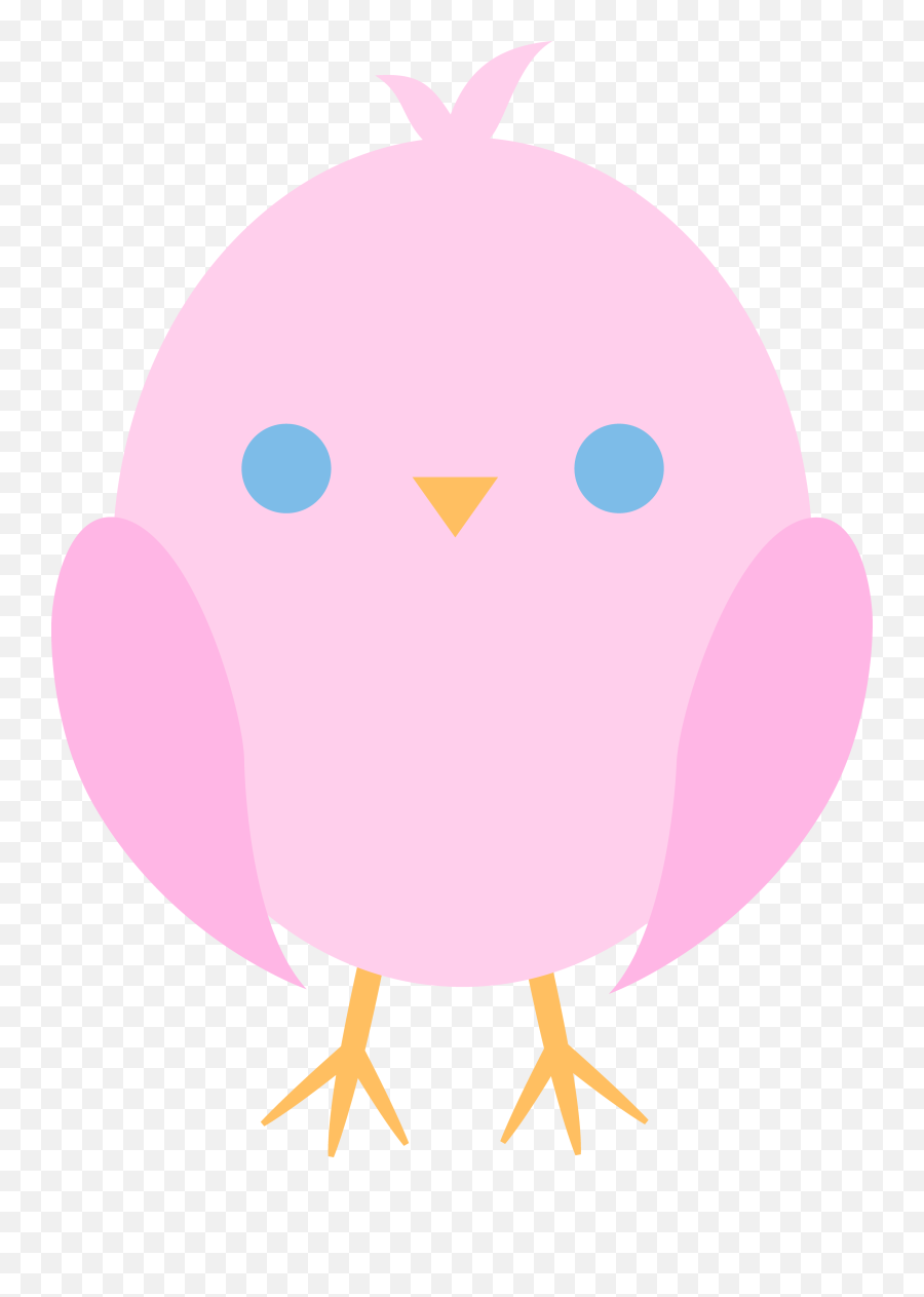 Baby Shower Clipart - Pink Baby Bird Clipart Emoji,Shower Clipart