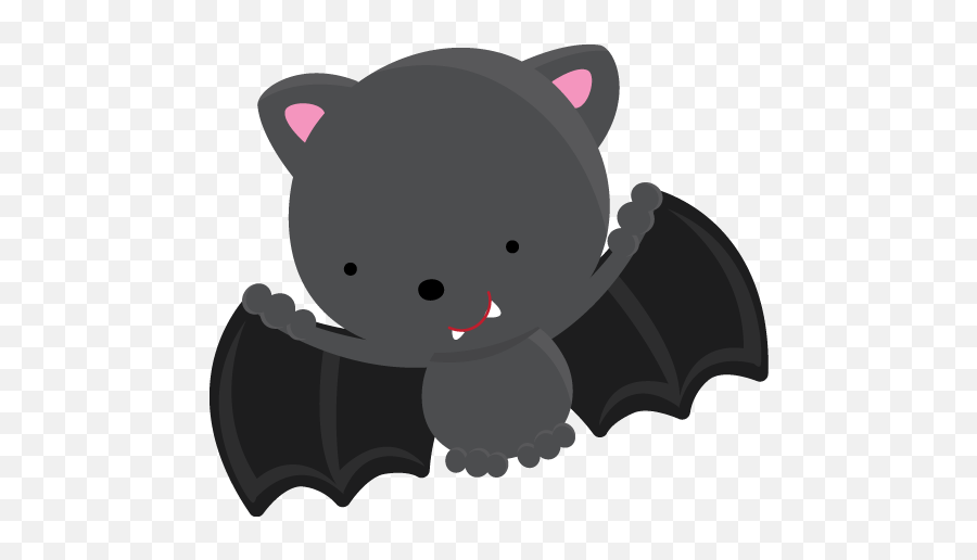Cute Halloween Bat Clipart Emoji,Halloween Bat Clipart