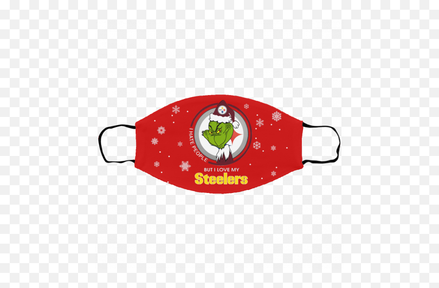 I Hate People But I Love My Pittsburgh Steelers Grinch Face Emoji,Steeler Logo Picture