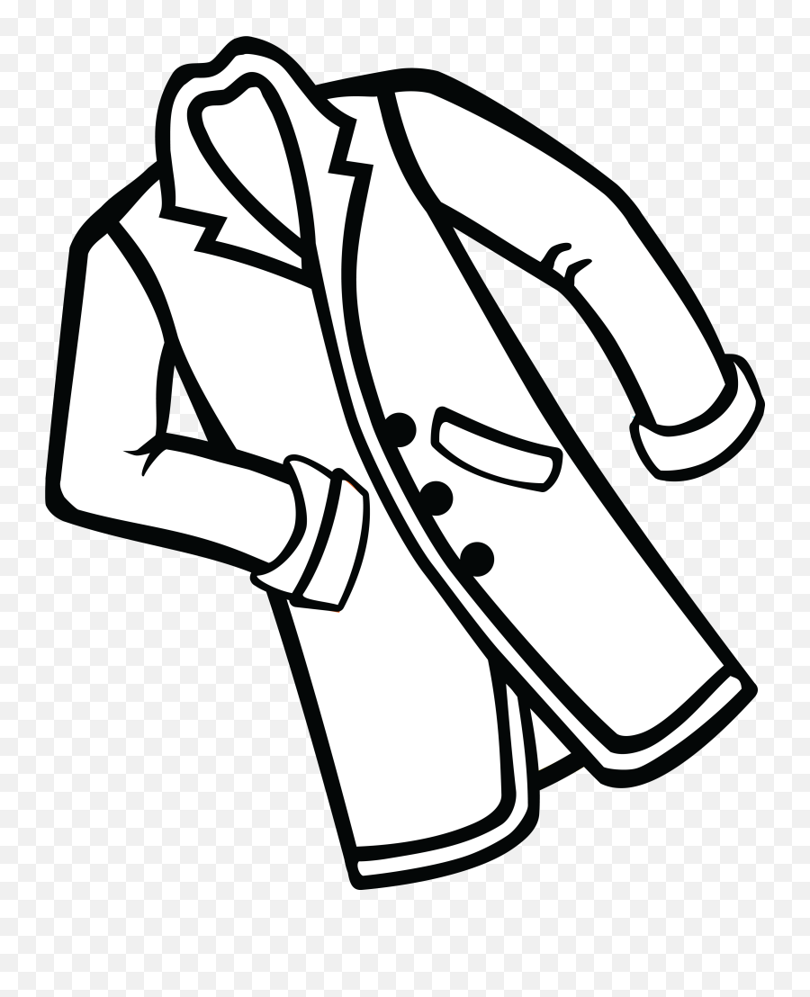 Doctor Clipart Jacket Doctor Jacket - Clip Art Picture Of Coat Emoji,Jacket Clipart