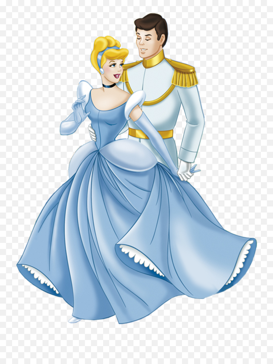 Cinderella And Prince Charming Disney - Cinderella And Prince Charming Emoji,Cinderella Clipart