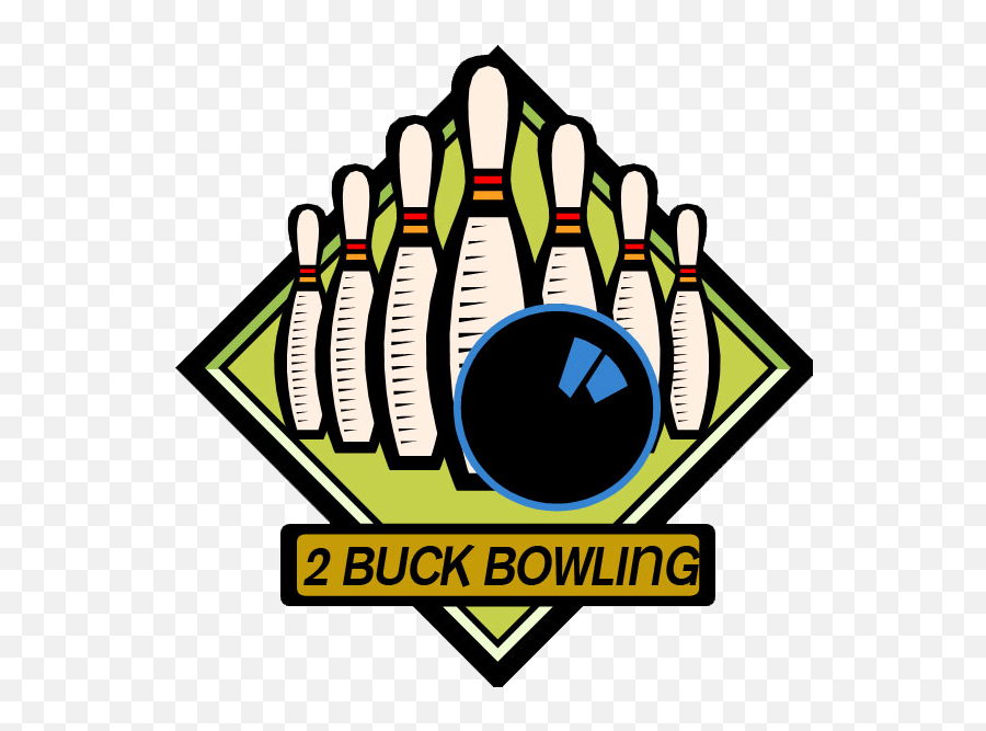 2 Buck Bowling - Recreational Programs Transparent Ed Emoji,Bowling Pin Clipart