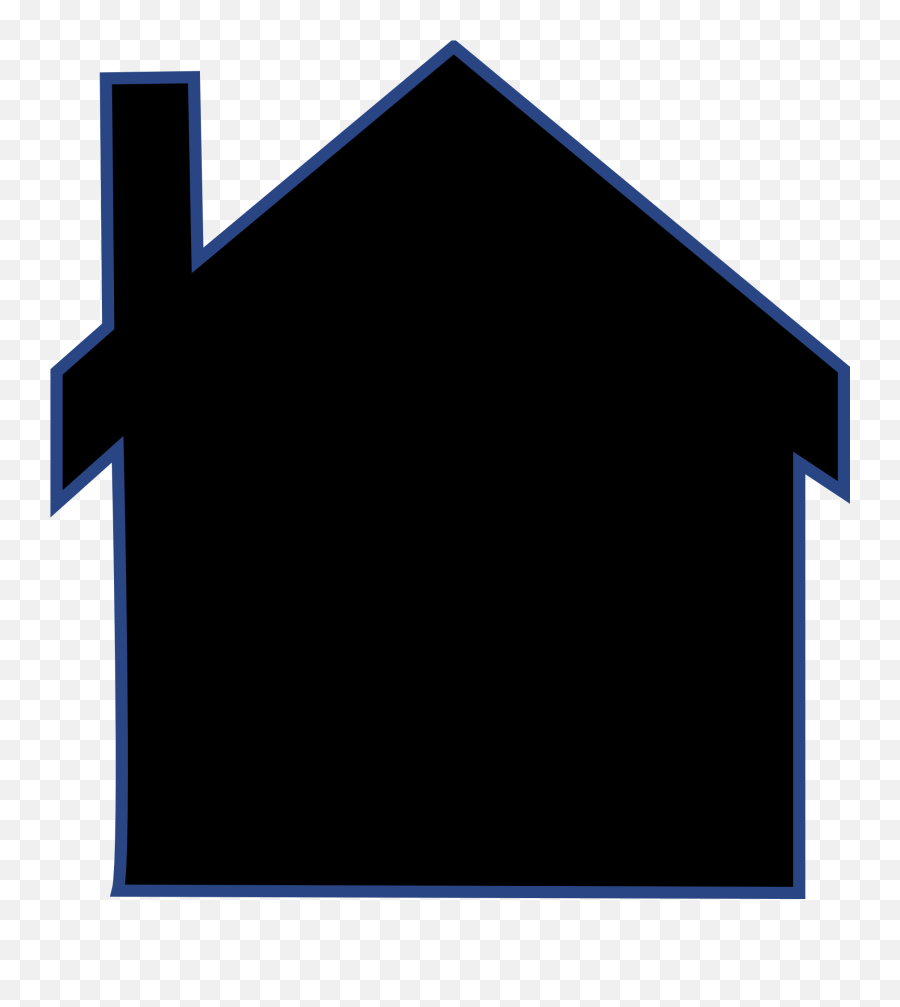 Black House Silhouette Free Image - Siluetas De Una Casa Emoji,Apartment Clipart