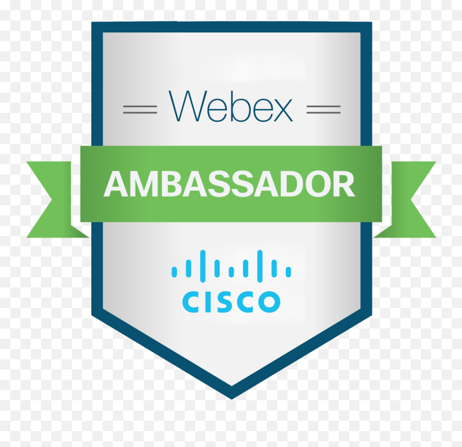 Relaunch Of The Webex Ambassador Program - Cisco Emoji,Webex Logo