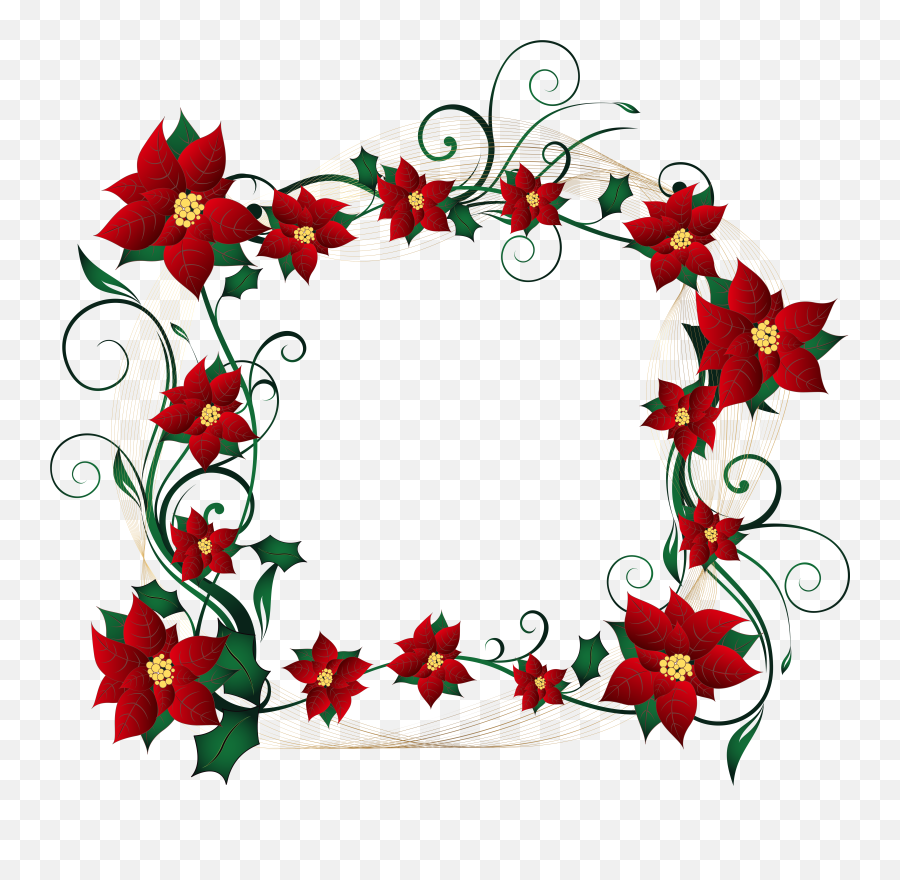 Library Of Christmas Border Jpg Royalty Free Free Png Files - Decorative Christmas Border Design Emoji,Christmas Border Clipart