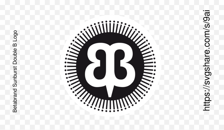 Betabrand Sunburst Double B Logo - Dot Emoji,B Logo