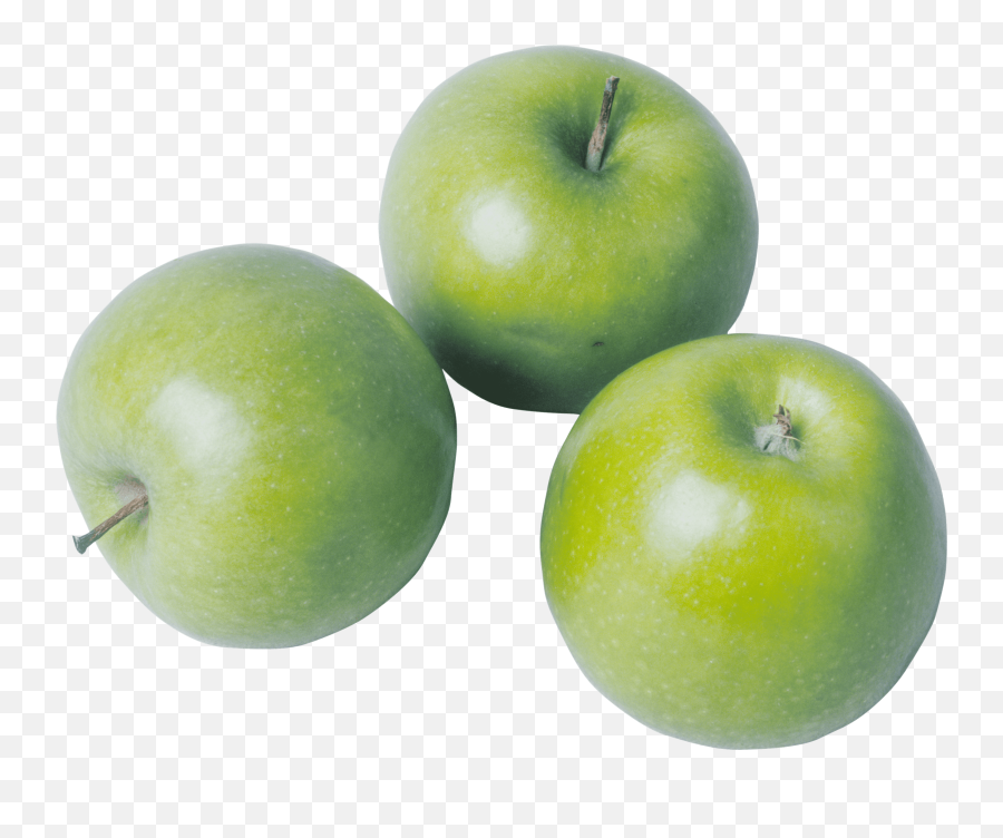 Three Green Apples Transparent Png Emoji,Apples Png