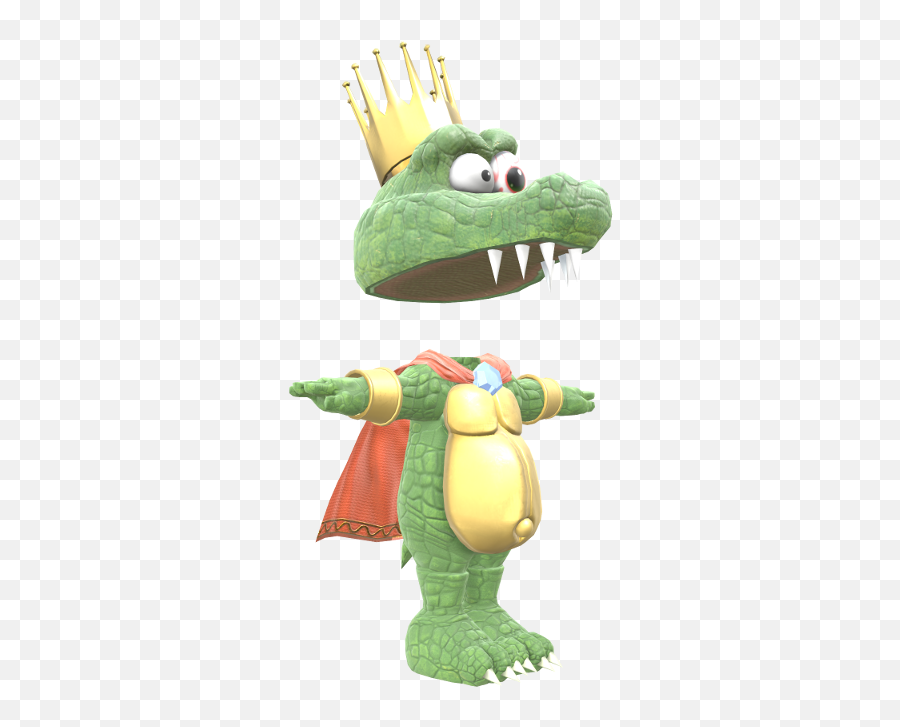 King K - King K Rool Mii Costume Smash Bros Ultimate Emoji,King K Rool Png