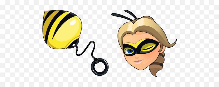 Miraculous Ladybug Queen Bee Cursor - Miraculous Ladybug Custom Emoji,Miraculous Ladybug Logo