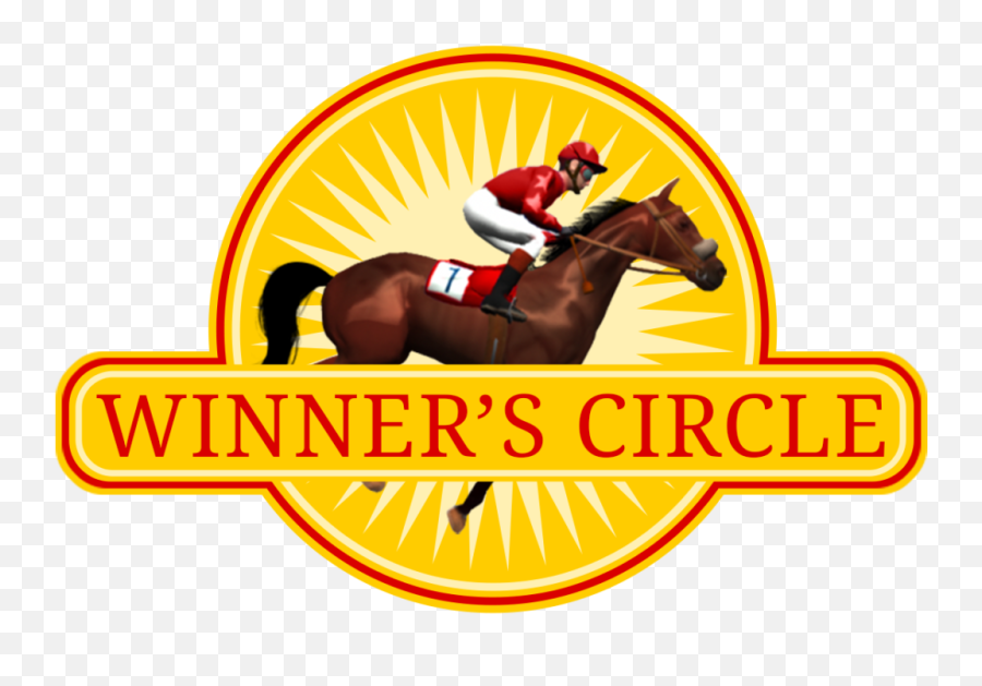 Virtual Horse Racing - Winners Circle Horse Racing Emoji,Horse Racing Logo
