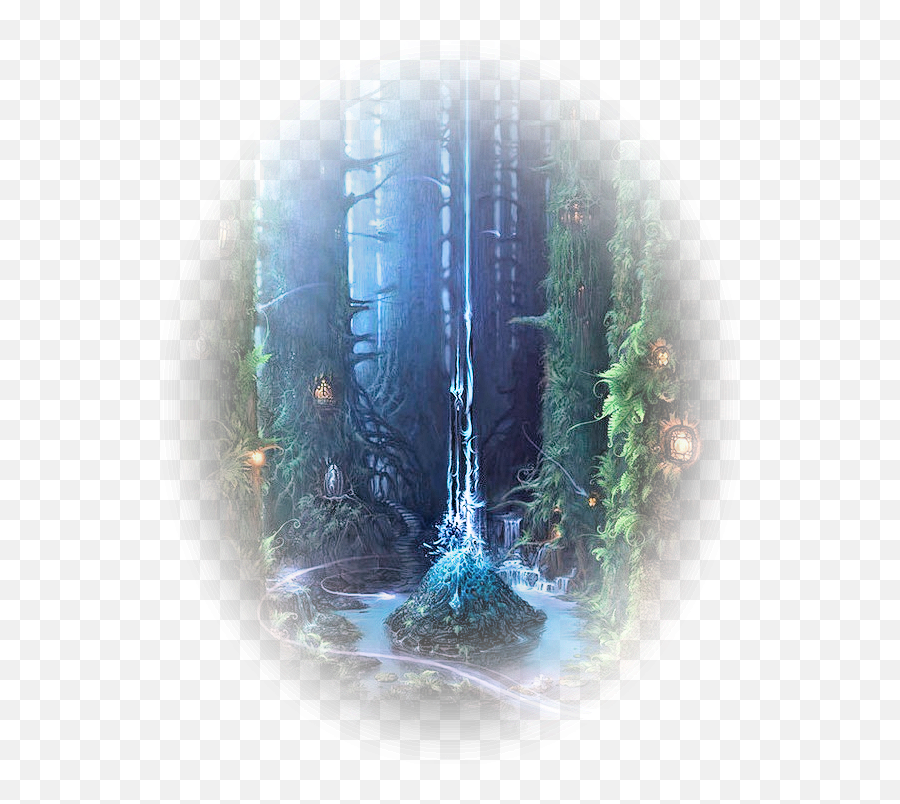 Fantasy Lands Transparent Png Image Emoji,Forest Clipart Backgrounds