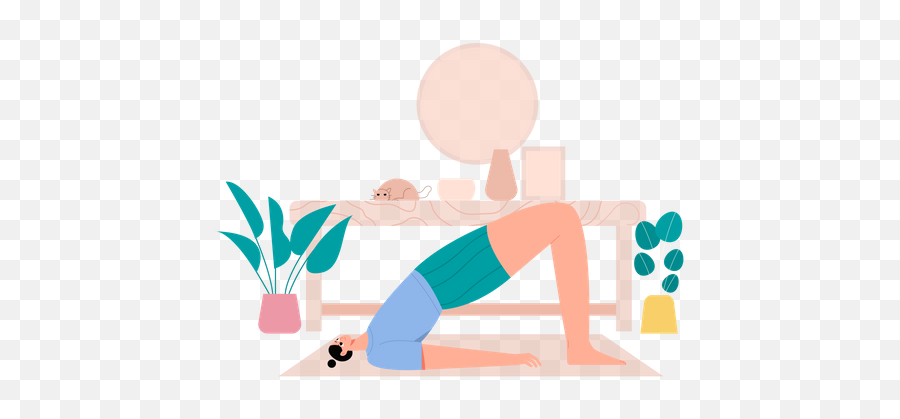 Best Premium Yoga Pose Illustration Download In Png U0026 Vector Emoji,Yoga Poses Clipart