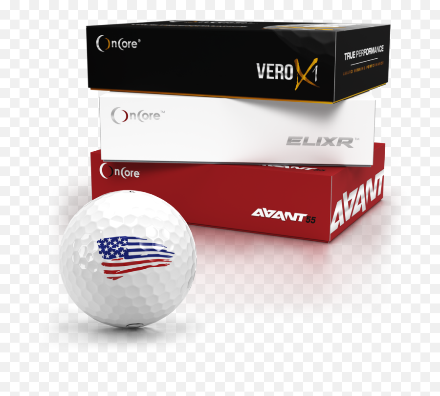 Oncore Golf Usa Flag Ball - Special Edition 4th Of July Emoji,Us Flag Transparent