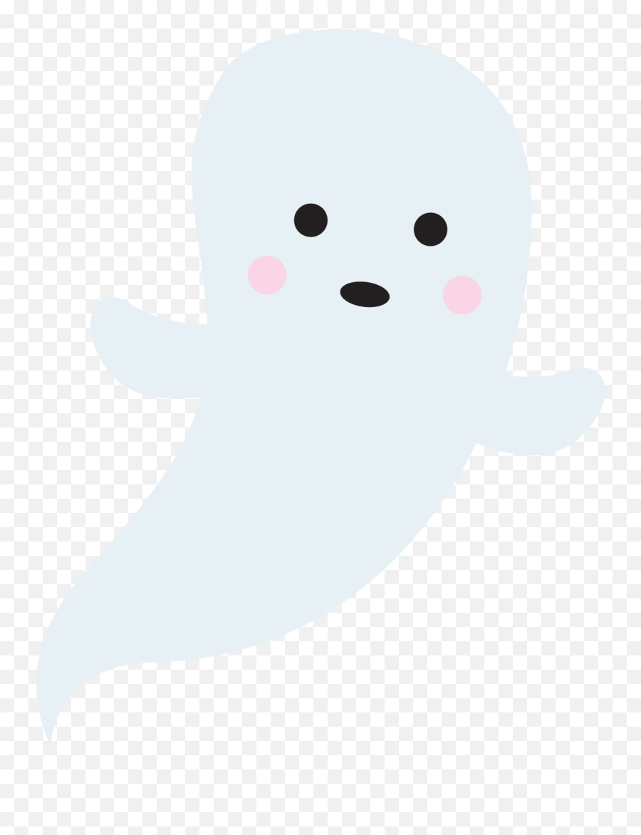 Halloween Ghost Clipart - Happy Emoji,Ghost Clipart