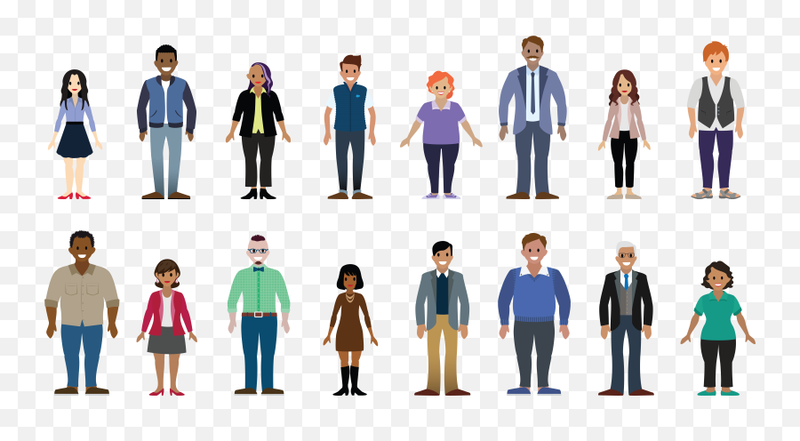 Get Set Up To Work From Home Unit Salesforce Trailhead Emoji,People Standing Back Png