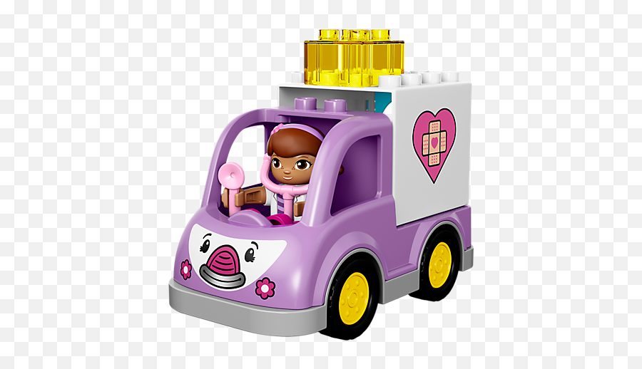 Doc Mcstuffins Rosie The Ambulance - Lego Duplo Kubiki Emoji,Doc Mcstuffin Clipart