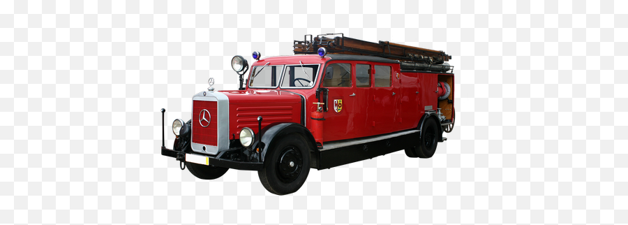Fire Truck Hook And Ladder Emergency Transportation Public Emoji,Fire Truck Ladder Clipart